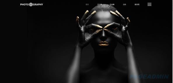 摄影工作室网站模板 T9843.jpg 摄影工作室网站模板 T9843.jpg