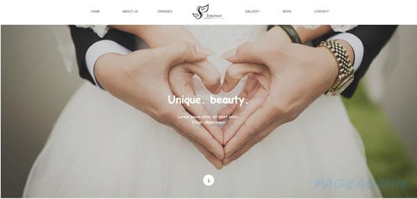 婚纱摄影网站模板T2697.jpg 婚纱摄影网站模板T2697.jpg