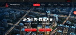 房地产公司网站模板T9877.jpg